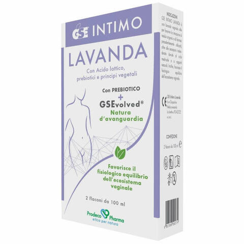 Gse intimo lavanda 2 flaconi da 100ml