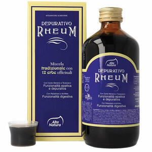 Alta natura - Depurativo rheum miscela erbe officinali 250ml